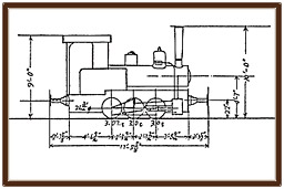蒸気機関車設計図